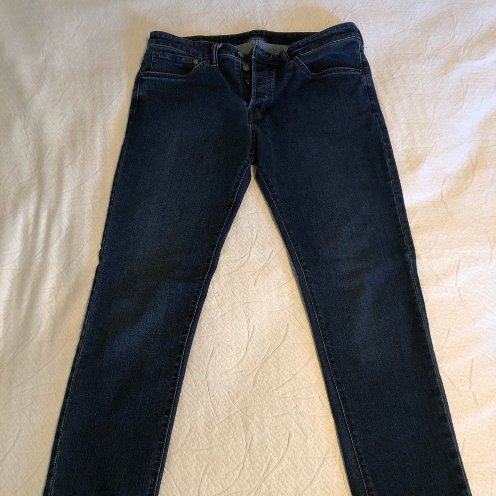 H&M Skinny Stretch Buttonfly Jeans